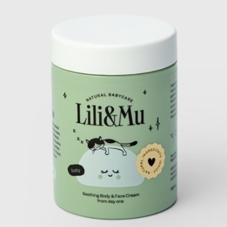 LILI&MU ŁAGODZĄCY I NAWILŻAJĄCY KREM DLA NIEMOWLĄT DO TWARZY I CIAŁA 100ML